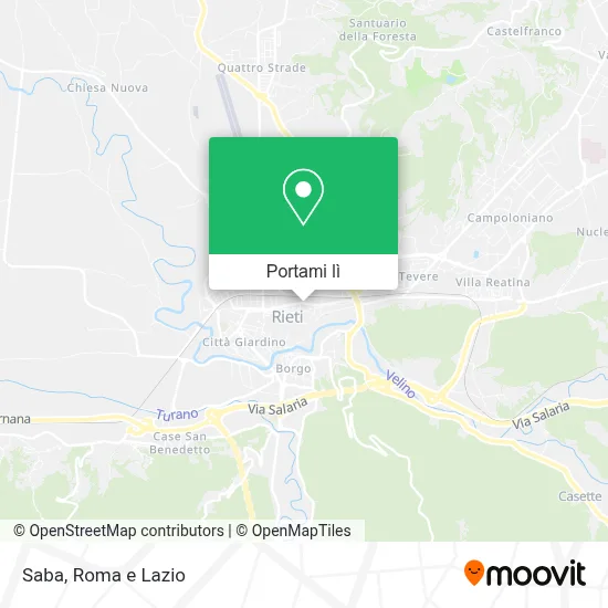 Mappa Saba