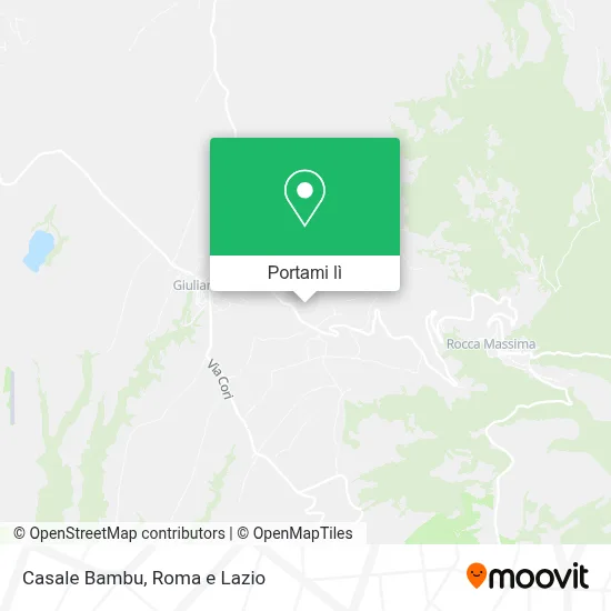 Mappa Casale Bambu