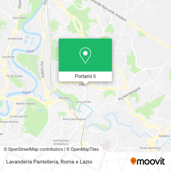 Mappa Lavanderia Pantelleria