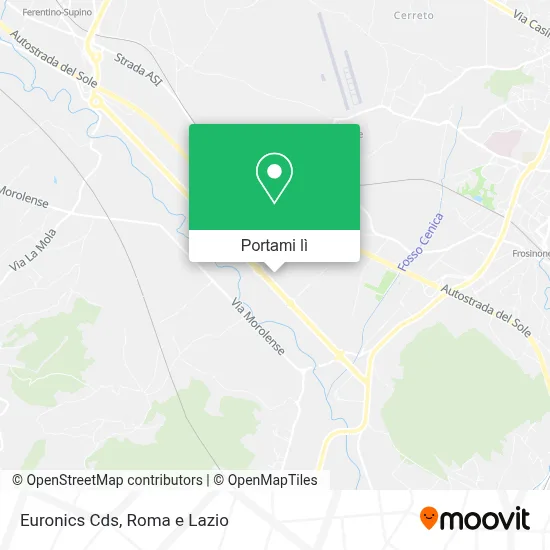Mappa Euronics Cds