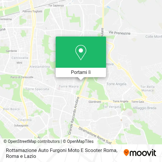 Mappa Rottamazione Auto Furgoni Moto E Scooter Roma