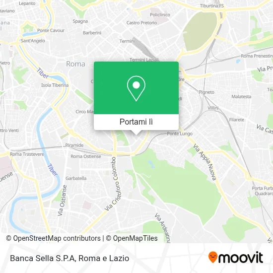 Mappa Banca Sella S.P.A