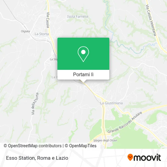 Mappa Esso Station