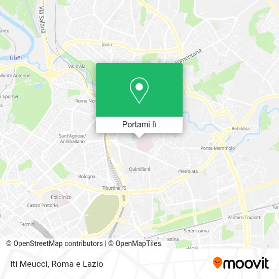 Mappa Iti Meucci