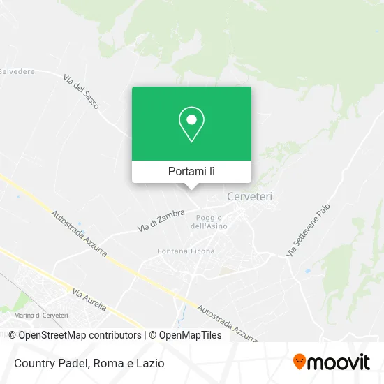 Mappa Country Padel