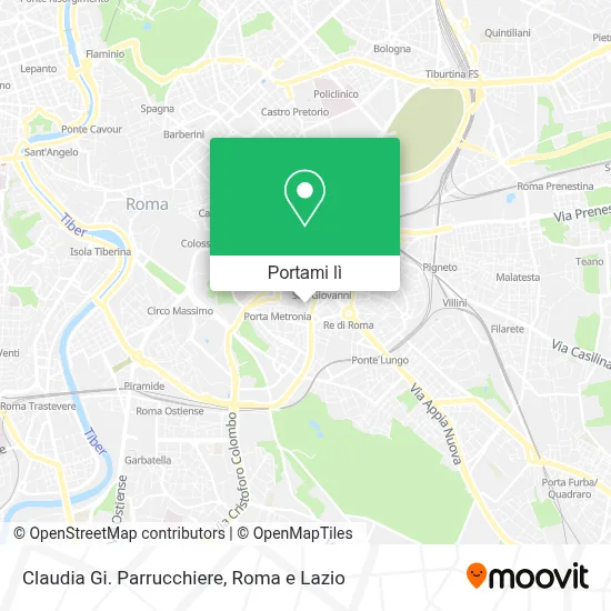 Mappa Claudia Gi. Parrucchiere