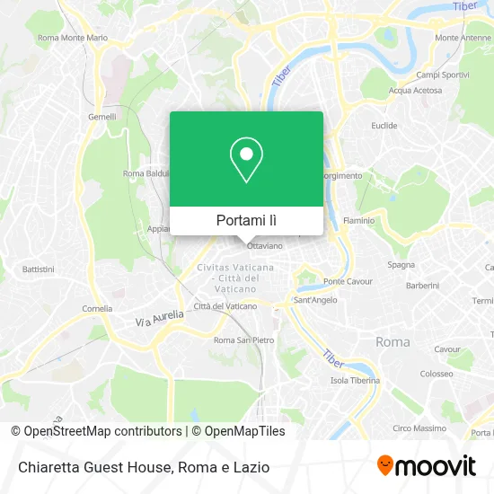Mappa Chiaretta Guest House