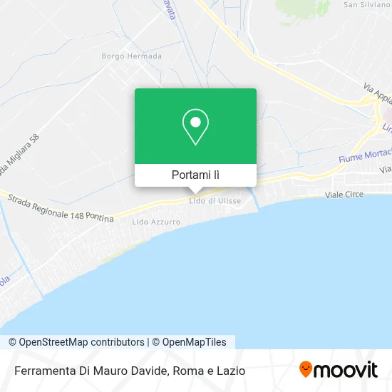Mappa Ferramenta Di Mauro Davide