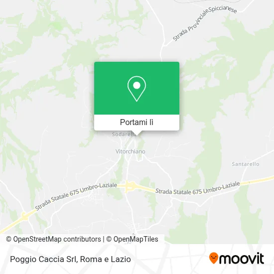 Mappa Poggio Caccia Srl