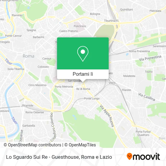 Mappa Lo Sguardo Sui Re - Guesthouse