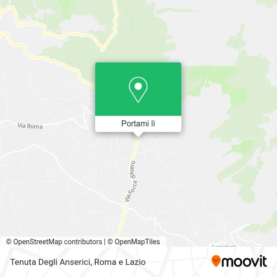 Mappa Tenuta Degli Anserici