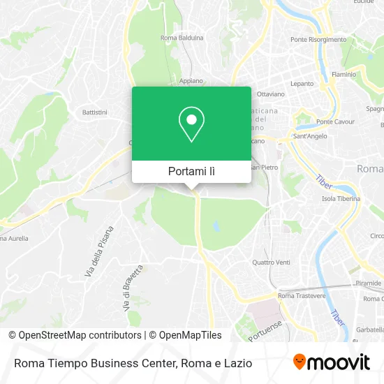 Mappa Roma Tiempo Business Center