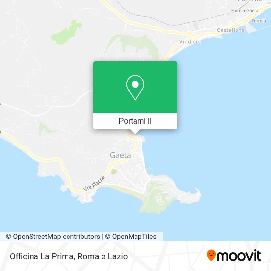 Mappa Officina La Prima