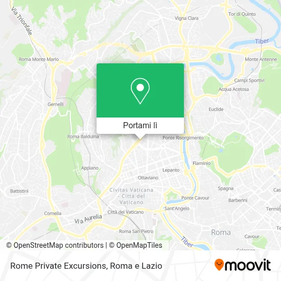 Mappa Rome Private Excursions
