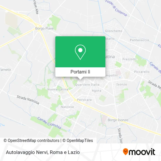 Mappa Autolavaggio Nervi