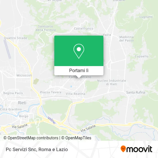 Mappa Pc Servizi Snc