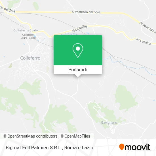 Mappa Bigmat Edil Palmieri S.R.L.