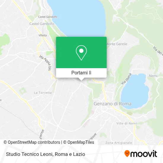 Mappa Studio Tecnico Leoni