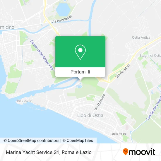 Mappa Marina Yacht Service Srl
