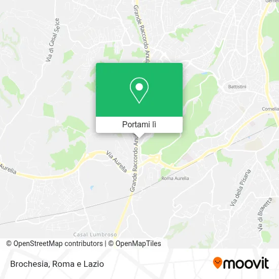 Mappa Brochesia