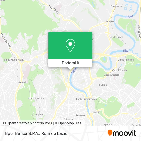 Mappa Bper Banca S.P.A.