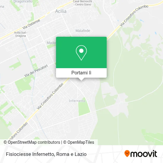 Mappa Fisiociesse Infernetto