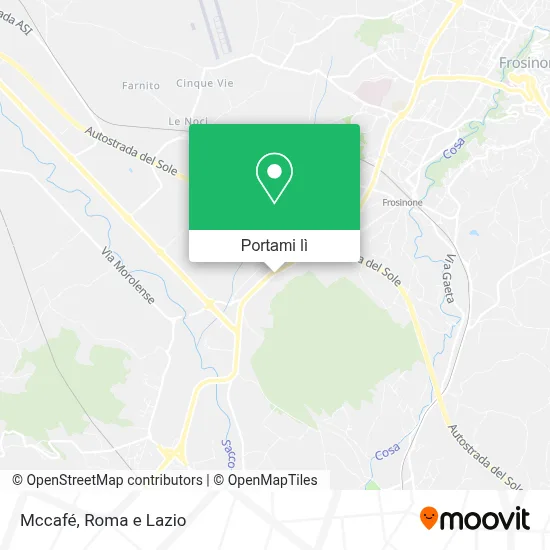 Mappa Mccafé