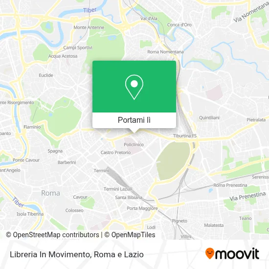 Mappa Libreria In Movimento