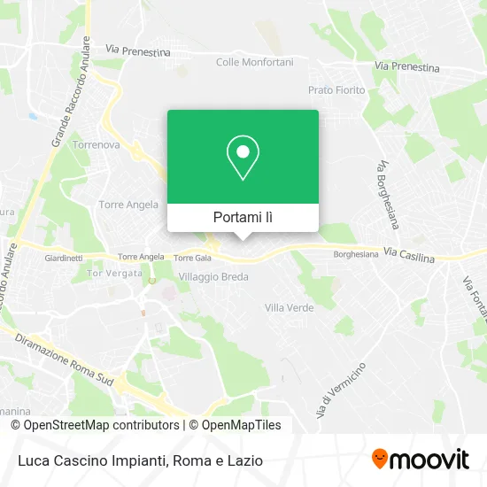 Mappa Luca Cascino Impianti