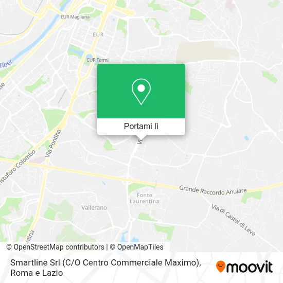 Mappa Smartline Srl (C / O Centro Commerciale Maximo)