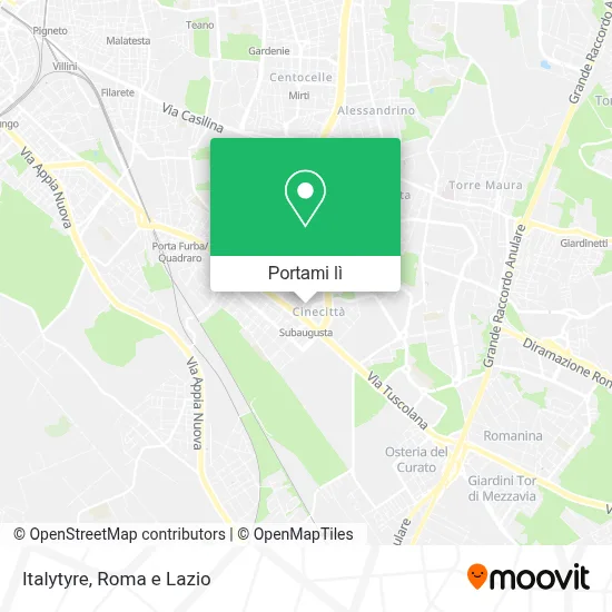 Mappa Italytyre
