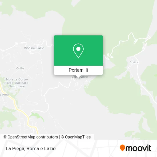Mappa La Piega