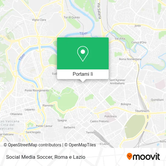 Mappa Social Media Soccer