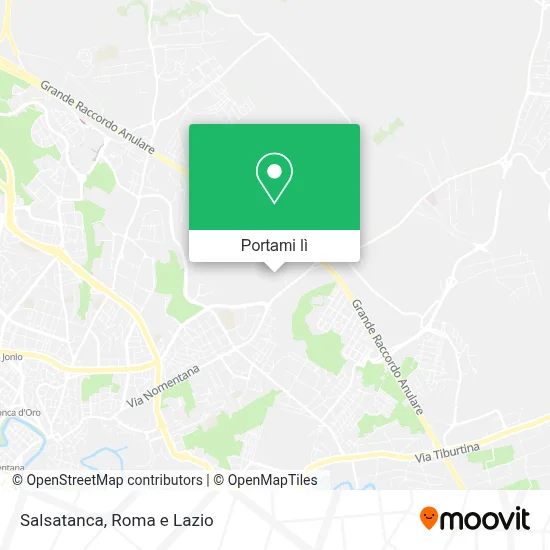 Mappa Salsatanca