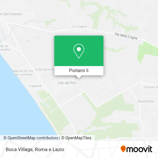 Mappa Boca Village