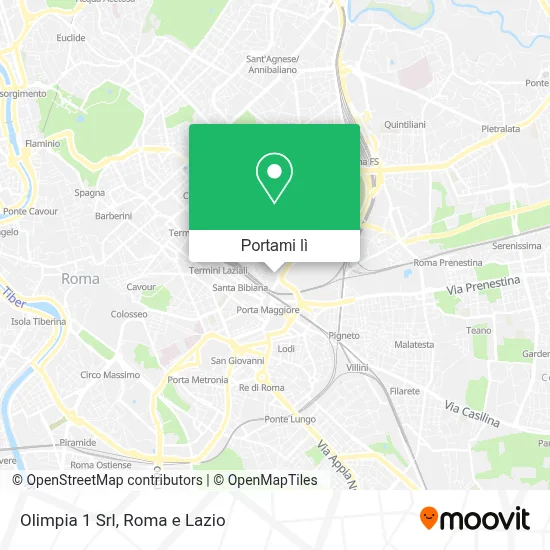 Mappa Olimpia 1 Srl