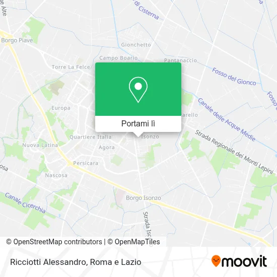 Mappa Ricciotti Alessandro