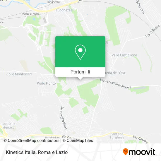 Mappa Kinetics Italia