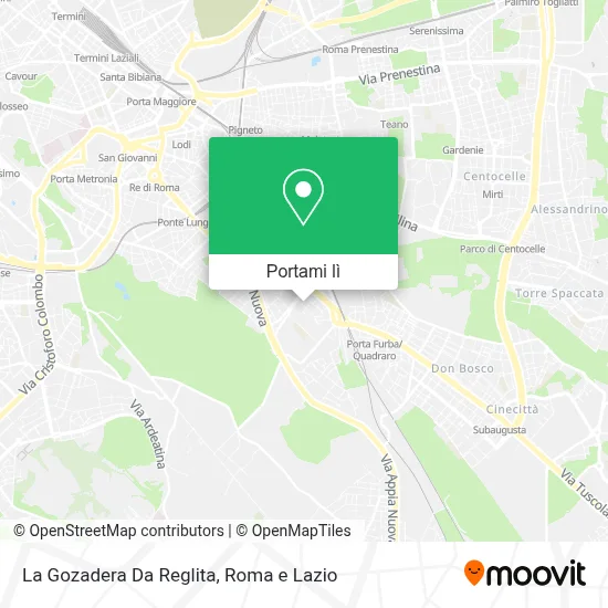 Mappa La Gozadera Da Reglita