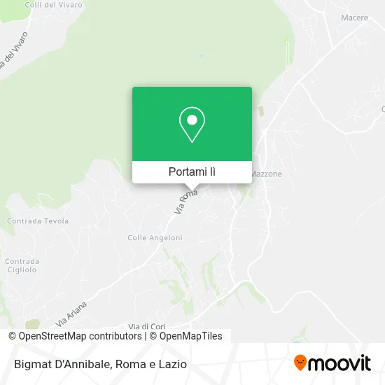 Mappa Bigmat D'Annibale