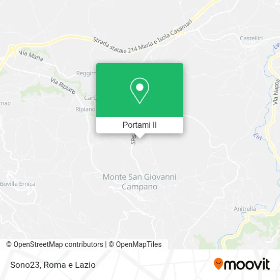 Mappa Sono23