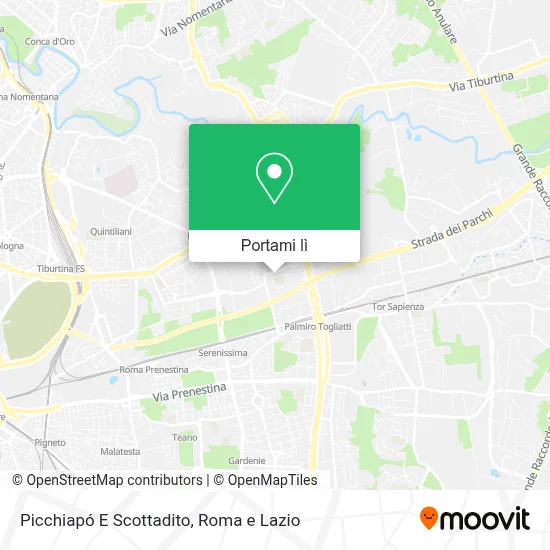 Mappa Picchiapó E Scottadito