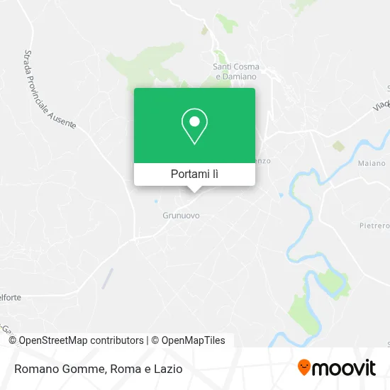 Mappa Romano Gomme