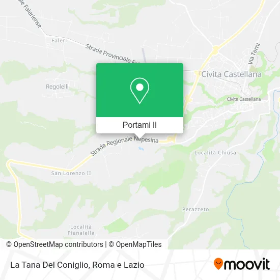 Mappa La Tana Del Coniglio