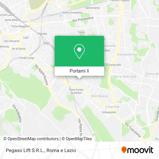 Mappa Pegaso Lift S.R.L.