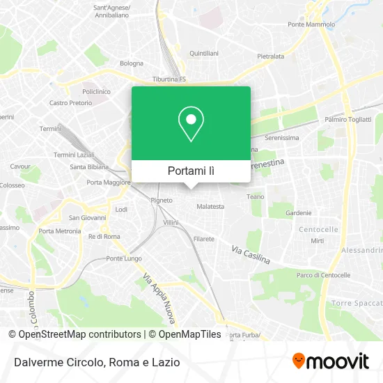 Mappa Dalverme Circolo
