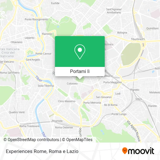 Mappa Experiences Rome