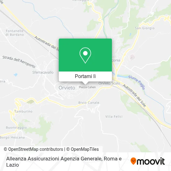 Mappa Alleanza Assicurazioni Agenzia Generale