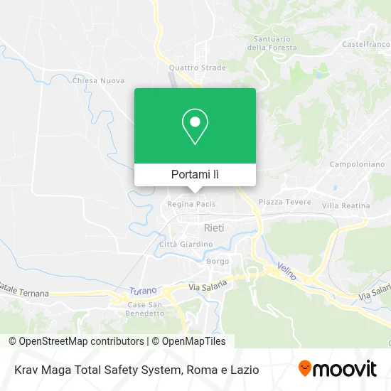 Mappa Krav Maga Total Safety System