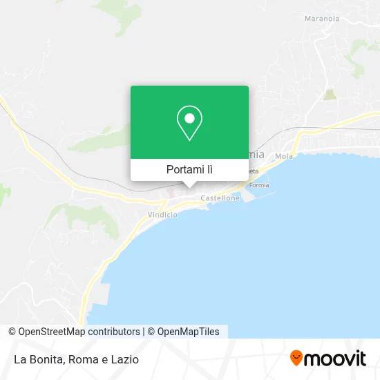 Mappa La Bonita